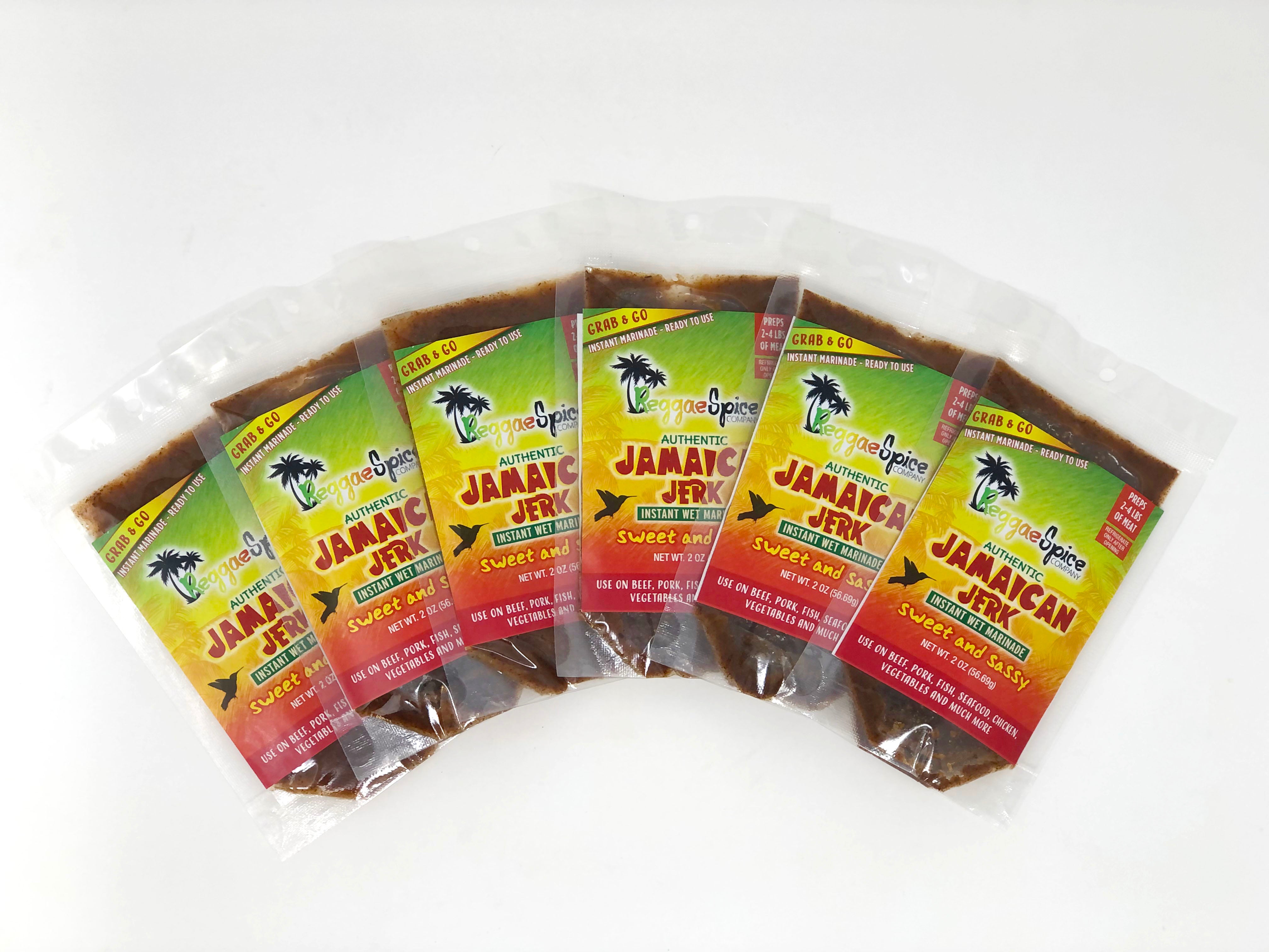 Jamaican Jerk Grab and Go Pouch (Pack Of 6) - Buy Online